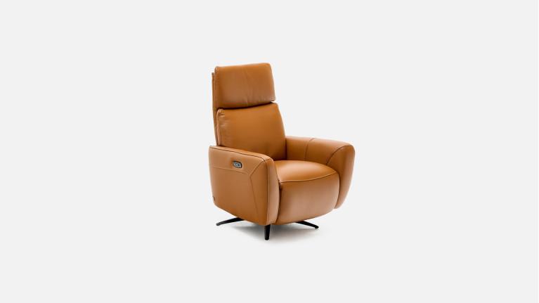 Fauteuil relaxation électrique MAESTRO en cuir | Confort et détente