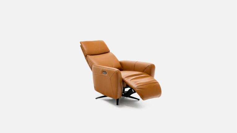 Fauteuil relaxation électrique MAESTRO en cuir | Confort et détente