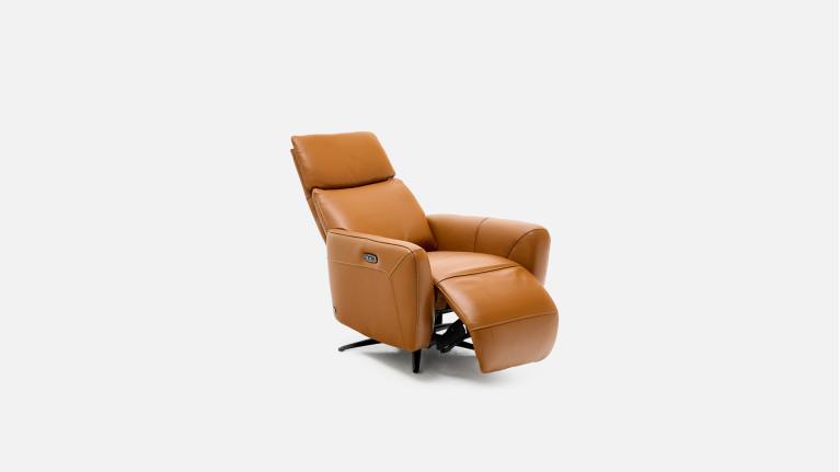 Fauteuil relaxation électrique MAESTRO en cuir | Confort et détente