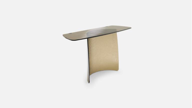 Console GAIA en verre fusion | Console design murale