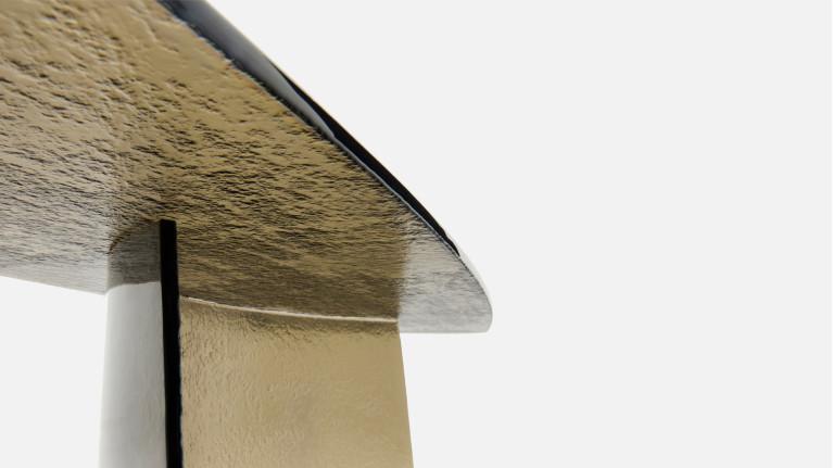 Console GAIA en verre fusion | Console design murale