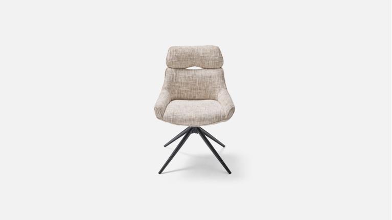 Chaise pivotante 360° CHAPO – Assise enveloppante, retour auto