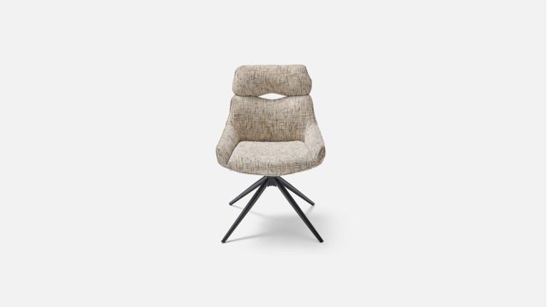 Chaise pivotante 360° CHAPO – Assise enveloppante, retour auto