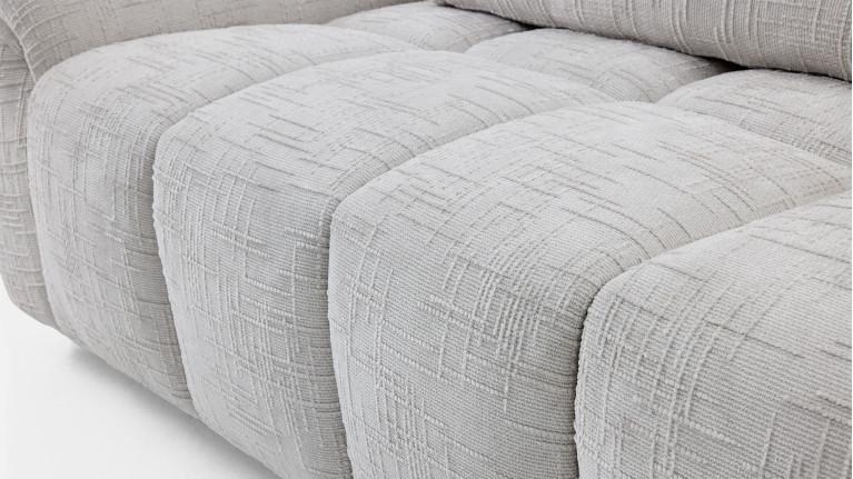 Canapé relaxation électrique RIVAGE 3 places tissu