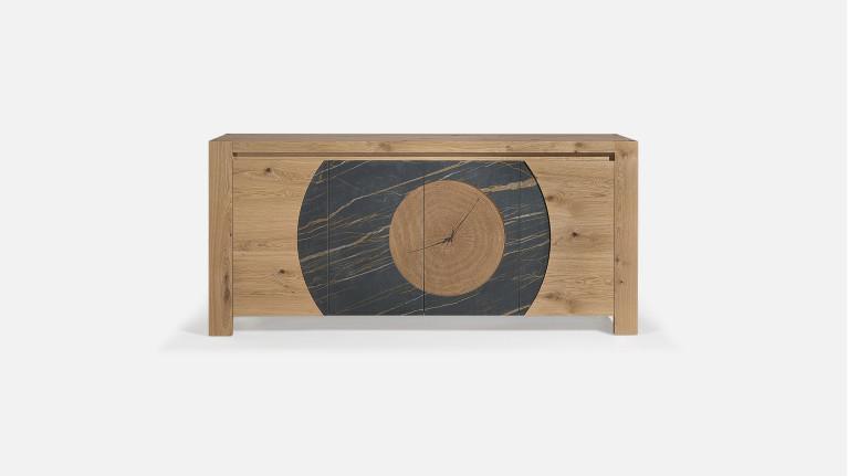 Buffet VOGE 4 portes bois et céramique