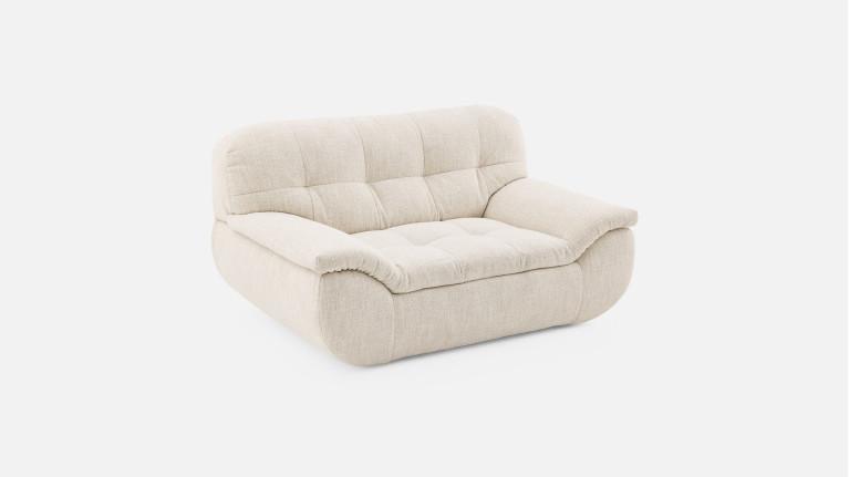 Fauteuil PLAZA confort moelleux et design chaleureux