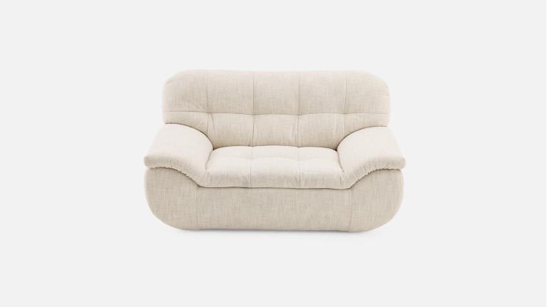 Fauteuil PLAZA confort moelleux et design chaleureux