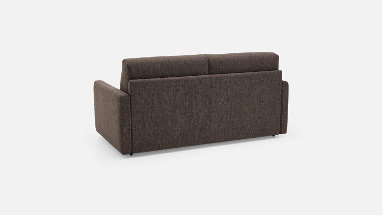 Canapé convertible tissu EMILIE gain de place confortable