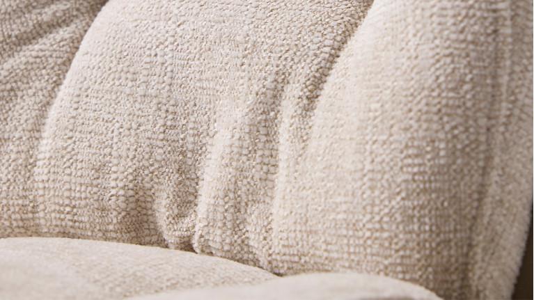 Chaise MOLTON pivotante en tissu bouclé – Confort & Design