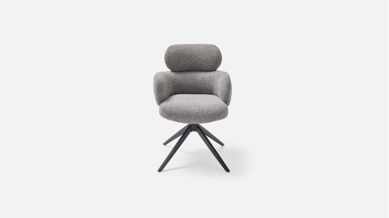 Fauteuil pivotant CALIN – Confort supérieur, 360° retour automatique