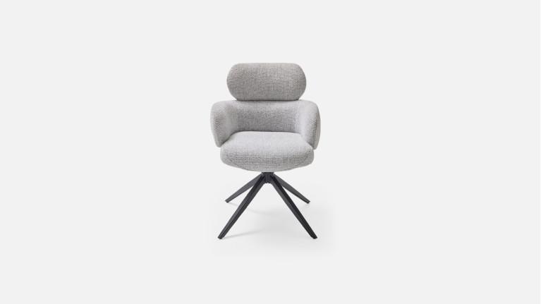 Fauteuil pivotant CALIN – Confort supérieur, 360° retour automatique
