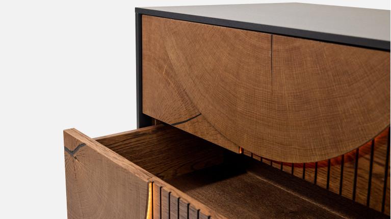 Commode NEO EQUINOXE | Commode design aux reliefs texturés