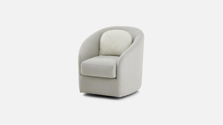 Fauteuil pivotant MARYLIN élégant et personnalisable