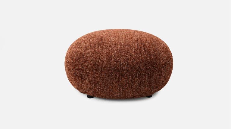Pouf ASTRAL aux formes organiques et confort généreux