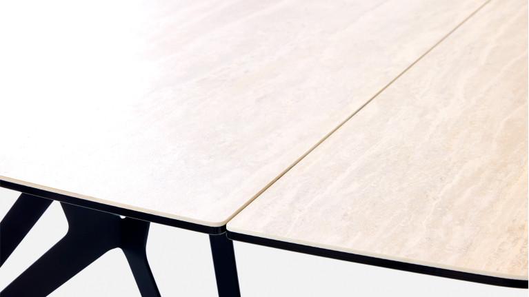 Table extensible LOBSTER en céramique | Design et modularité