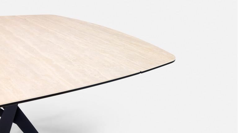 Table extensible LOBSTER en céramique | Design et modularité