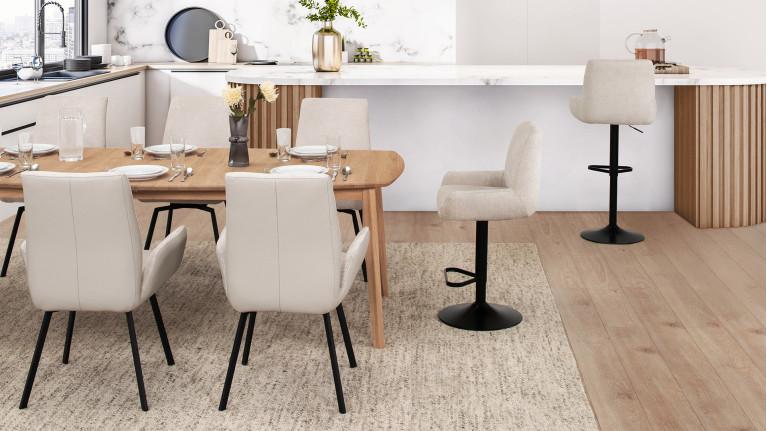 Chaise 9053 | Design ergonomique avec base pivotante