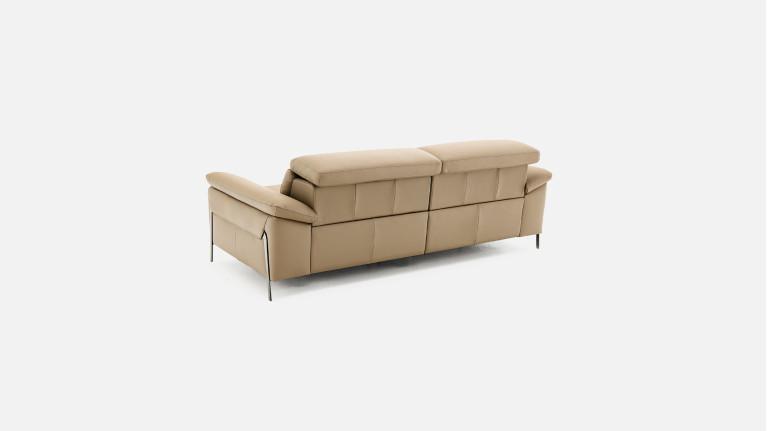 Canapé cuir 3 places PHOENIX élégant et confortable