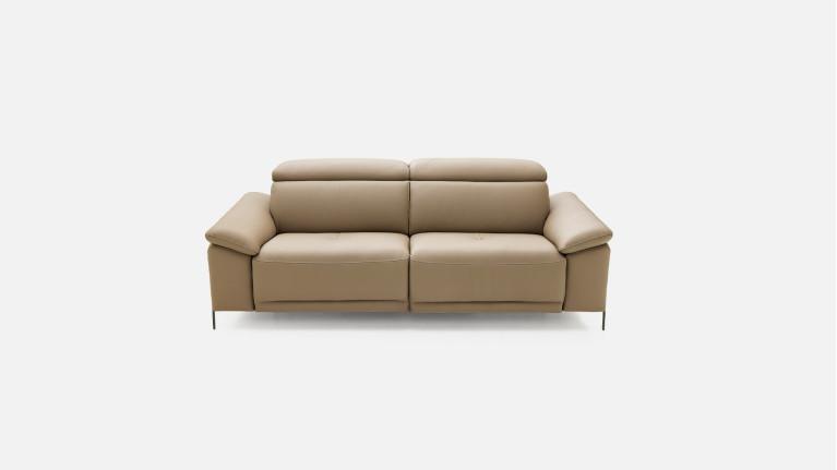 Canapé cuir 3 places PHOENIX élégant et confortable