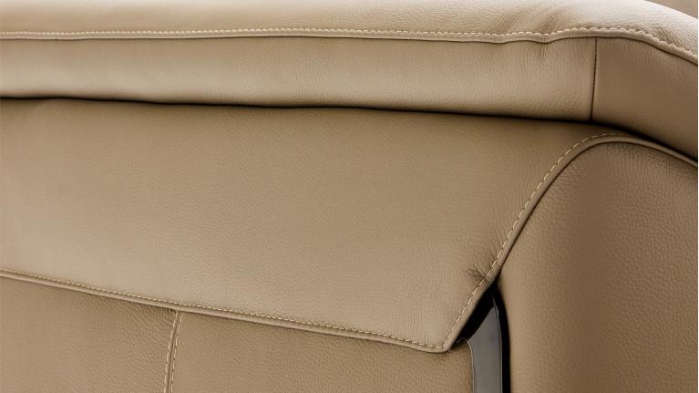 Canapé cuir 3 places PHOENIX élégant et confortable