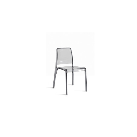 Chaise transparente FUTURA - En polycarbonate transparent, cette chaise moderne et design se fondra dans votre intérieur.