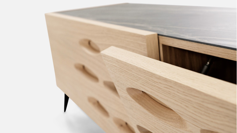 Meuble TV OROS | Design lumineux et contemporain