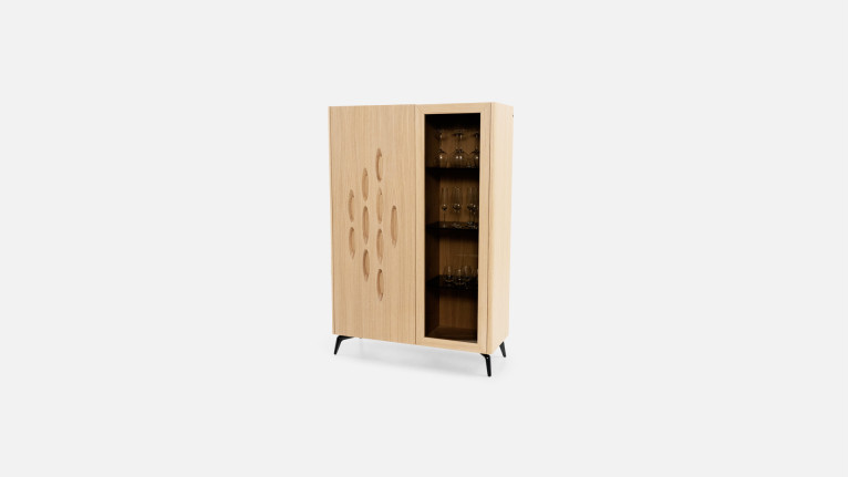 Vitrine OROS | Éclairage élégant et rangement raffiné