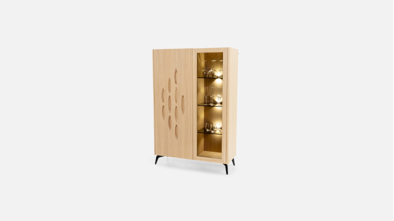 Vitrine OROS | Éclairage élégant et rangement raffiné