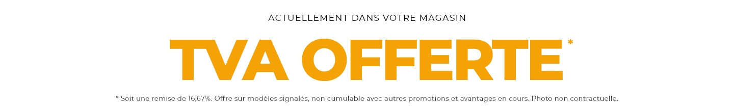 En ce moment votre magasin Mobilier de France vous offre la TVA sur de nombreux canapés et meubles
