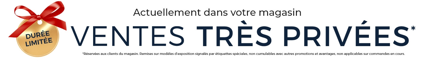 Ventes très privées chez Mobilier de France du 26 décembre au 4 janvier 2026
