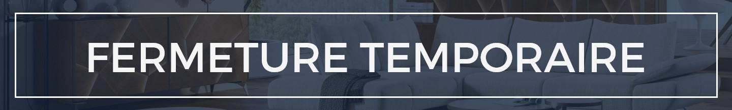 Votre magasin se rénove. Réouverture prévue le samedi 1er juin.