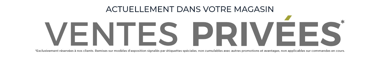Profitez des Ventes Privées Mobilier de France sur une sélection de meubles, canapés et literie pour aménager votre intérieur.