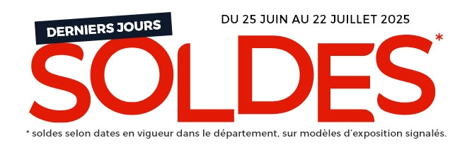 C’est le moment de se faire plaisir ! Des centaines de modèles soldés* vous attendent dans nos magasins