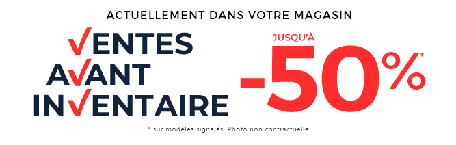 VENTES AVANT INVENTAIRES - VITRE