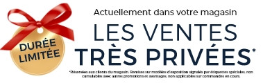 Ventes très privées chez Mobilier de France du 27 décembre au 31 décembre 2025