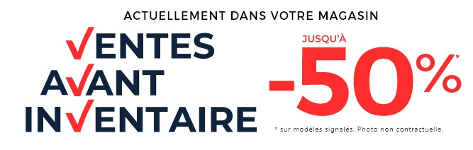 Pendant nos Ventes avant inventaire, de belles affaires à saisir sur des canapés et meubles d’exception. Modèles signalés.