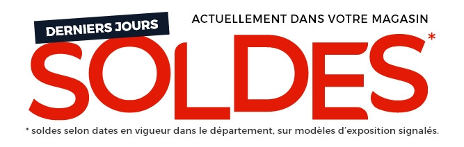C'est les derniers jours pour profiter des soldes chez Mobilier de France 