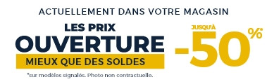 Mieux que des soldes, jusqu'à -50% chez Mobilier de France Tours Nord