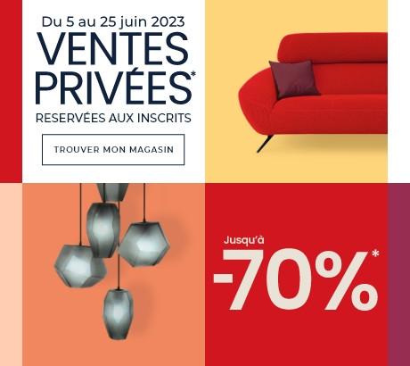 Ventes en ligne - Profitez de prix exceptionnels chez Mobilier de France